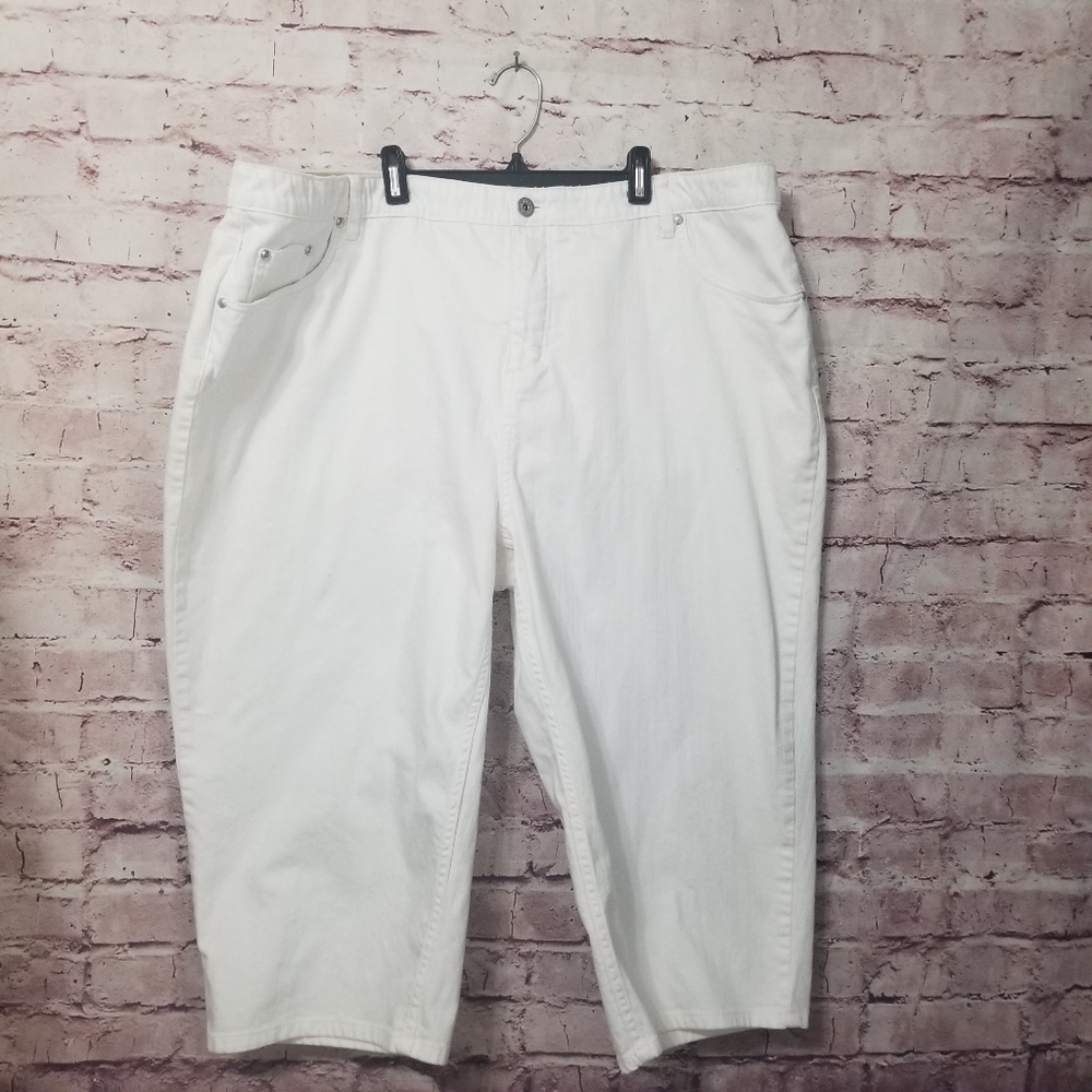 Dco denim company plus size capris